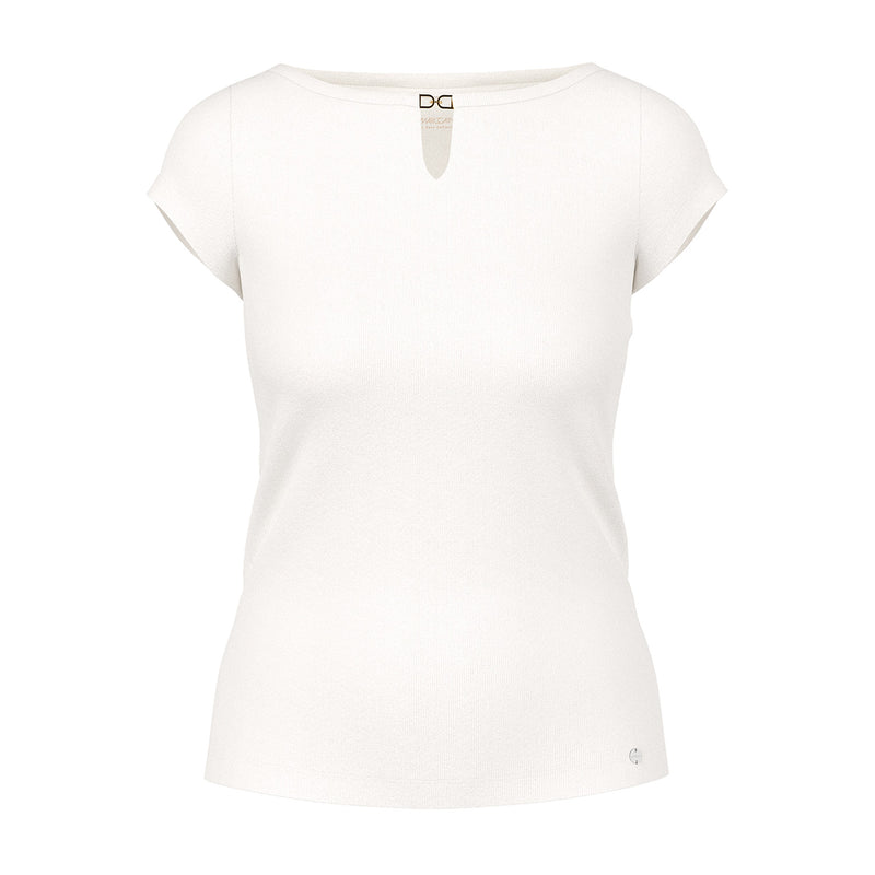 Marc Cain Geripptes T-Shirt Damen