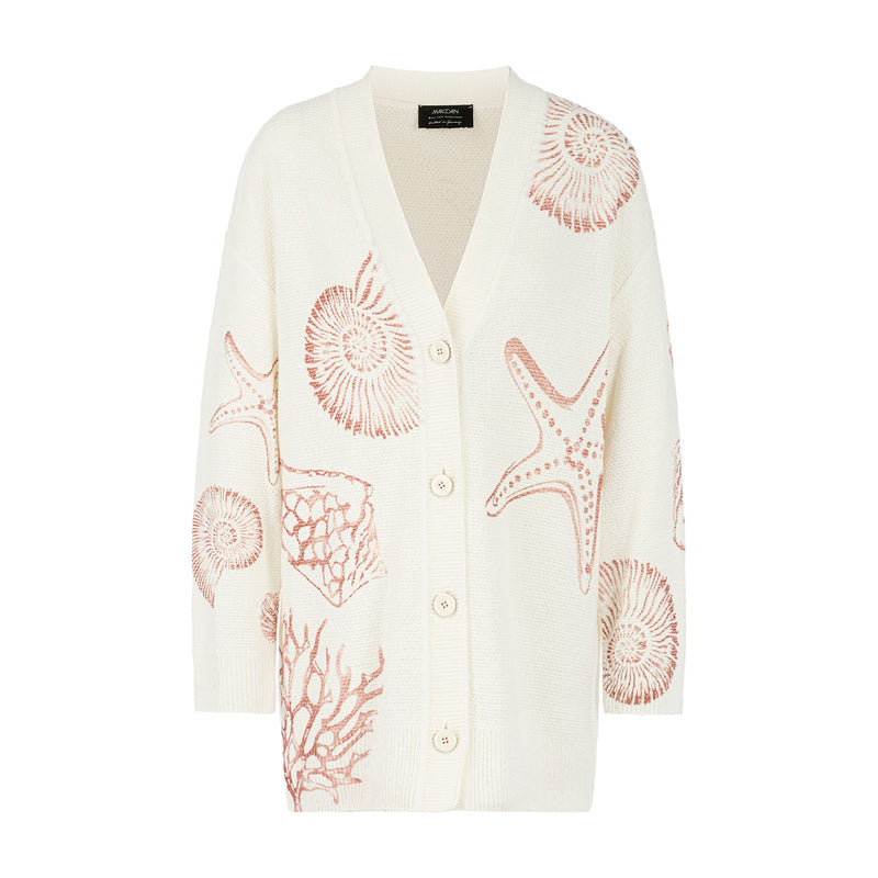 Marc Cain Strickjacke aus Baumwollmix Damen