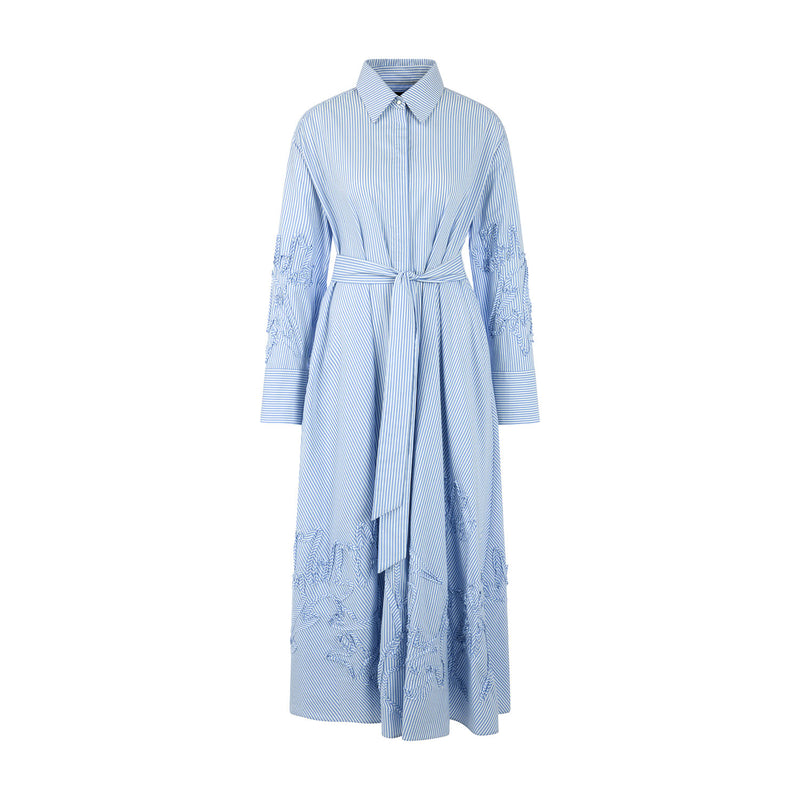 Marc Cain Gestreiftes Blusenkleid Damen