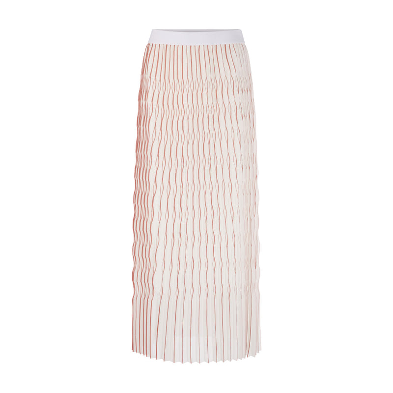 Plissierter Maxirock