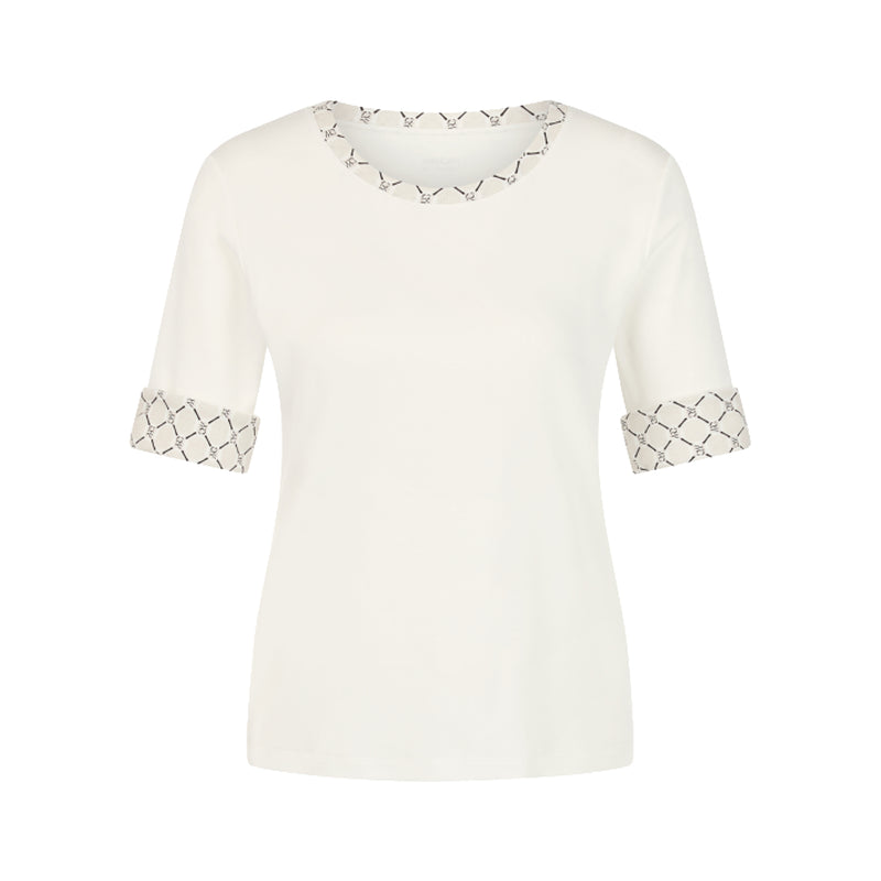 T-Shirt aus Baumwoll-Mix