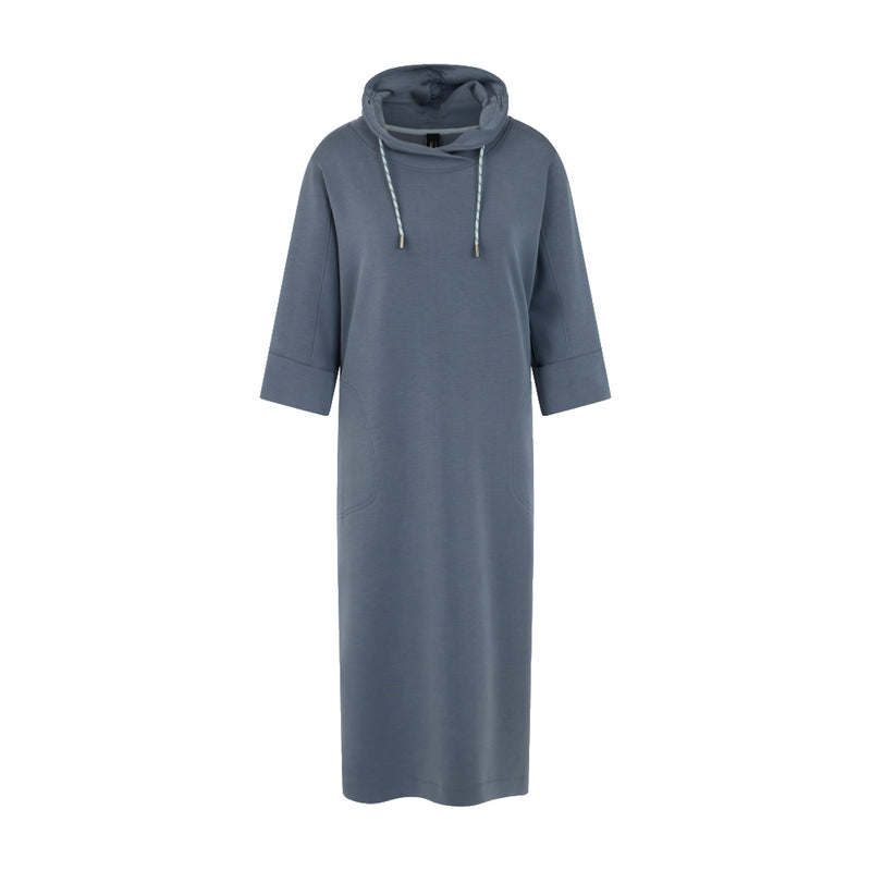 Jerseykleid in Midi-Länge