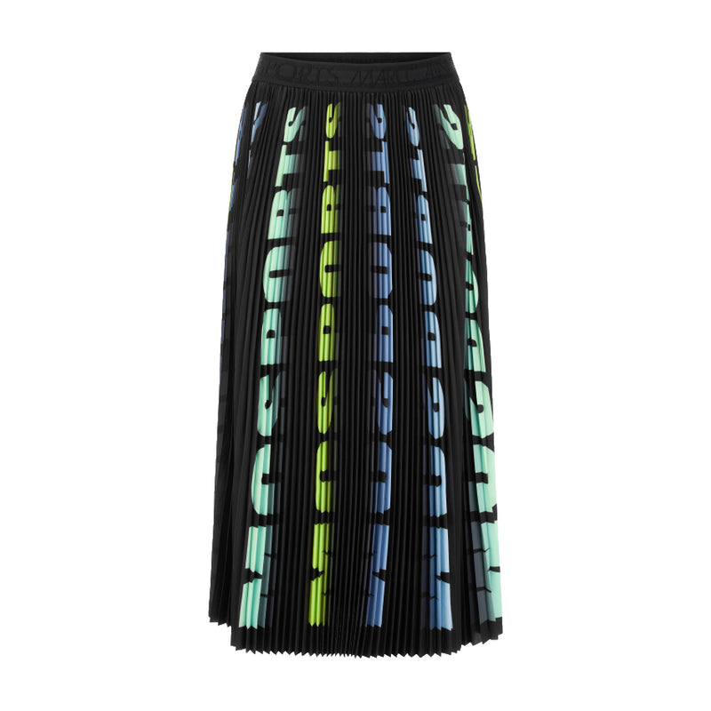 Marc Cain Plissee-Rock mit Print Damen