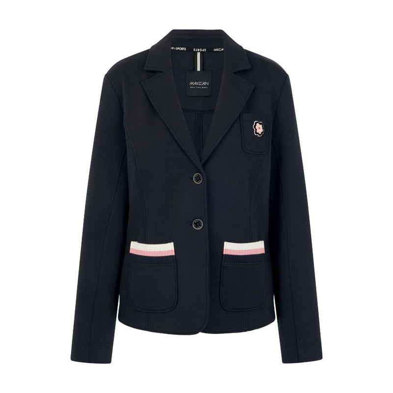 Marc Cain Blazer aus Baumwoll-Mix Damen