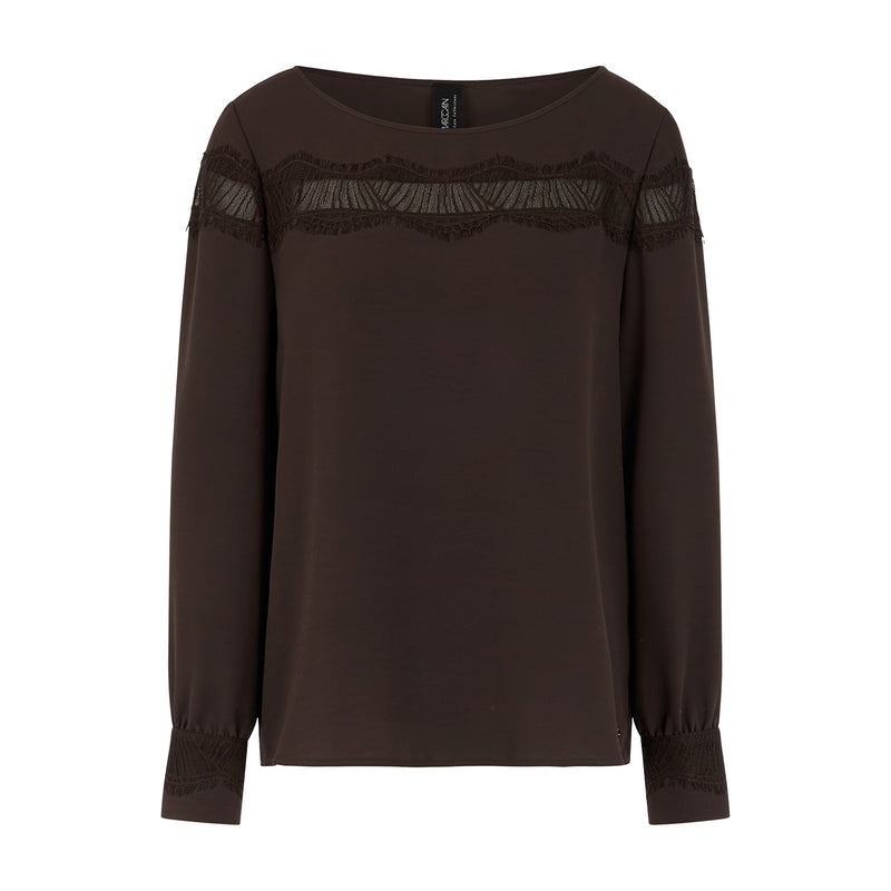 Bluse mit Spitze