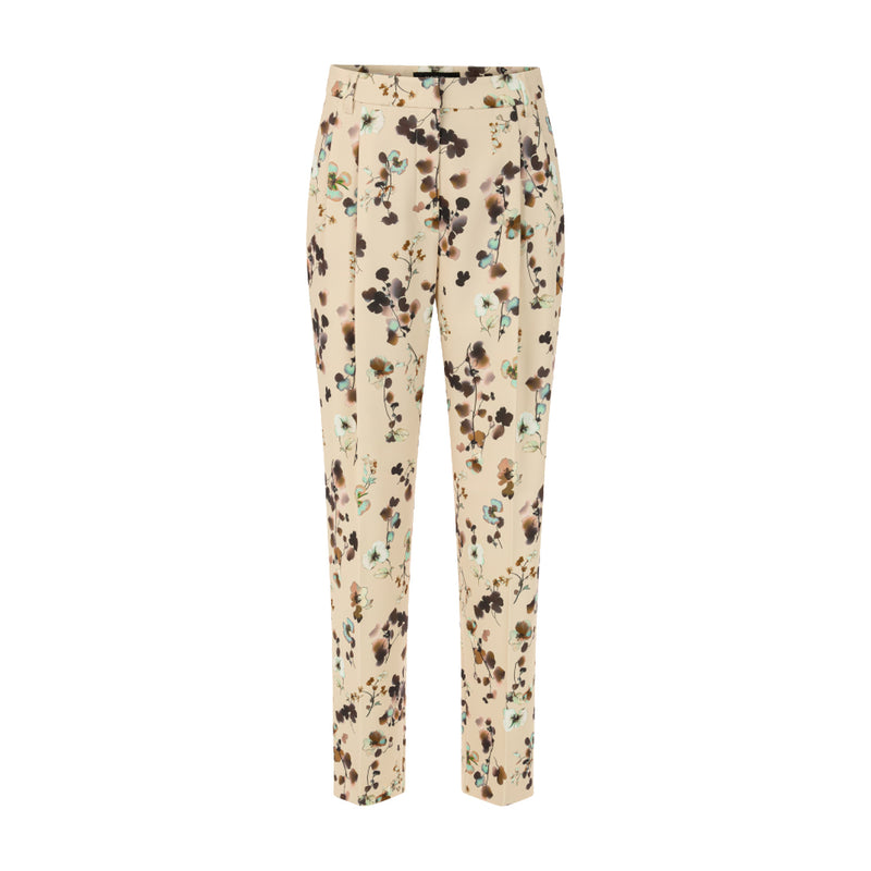 Hose Faqus mit floralem Print