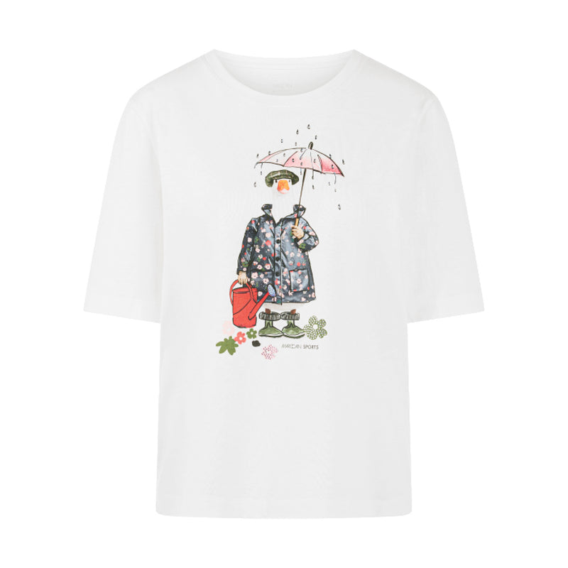 Marc Cain T-Shirt aus Baumwolle Damen