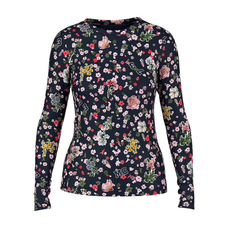 Langarmshirt mit Allover-Print