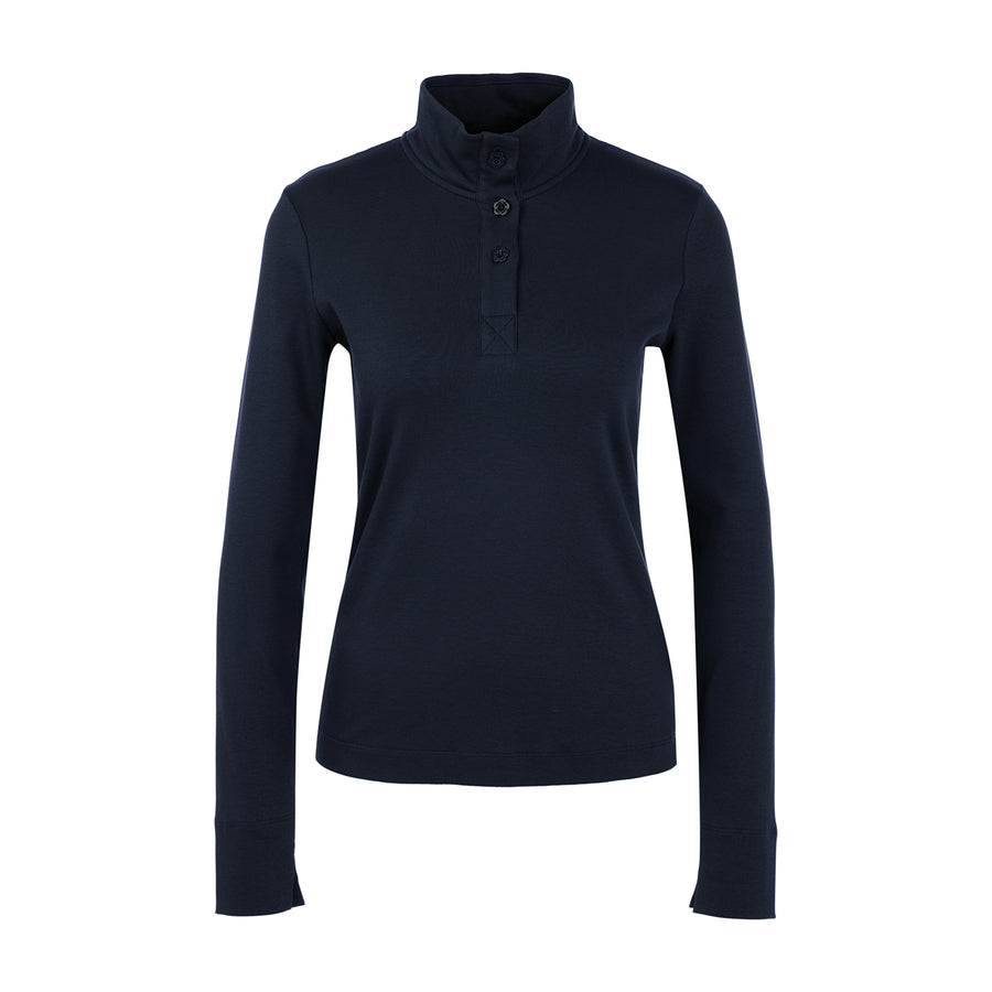 Langarmshirt aus Baumwoll-Mix