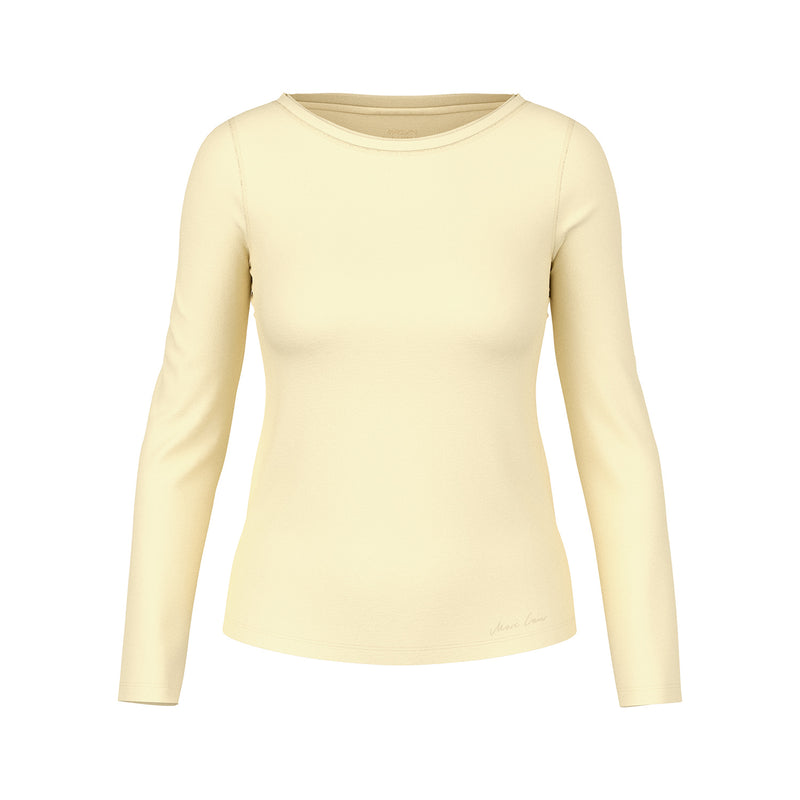 Langarmshirt aus Baumwoll-Mix