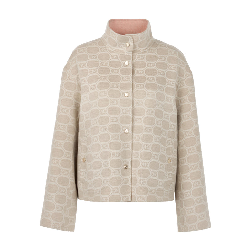 Wendejacke aus Woll-Mix