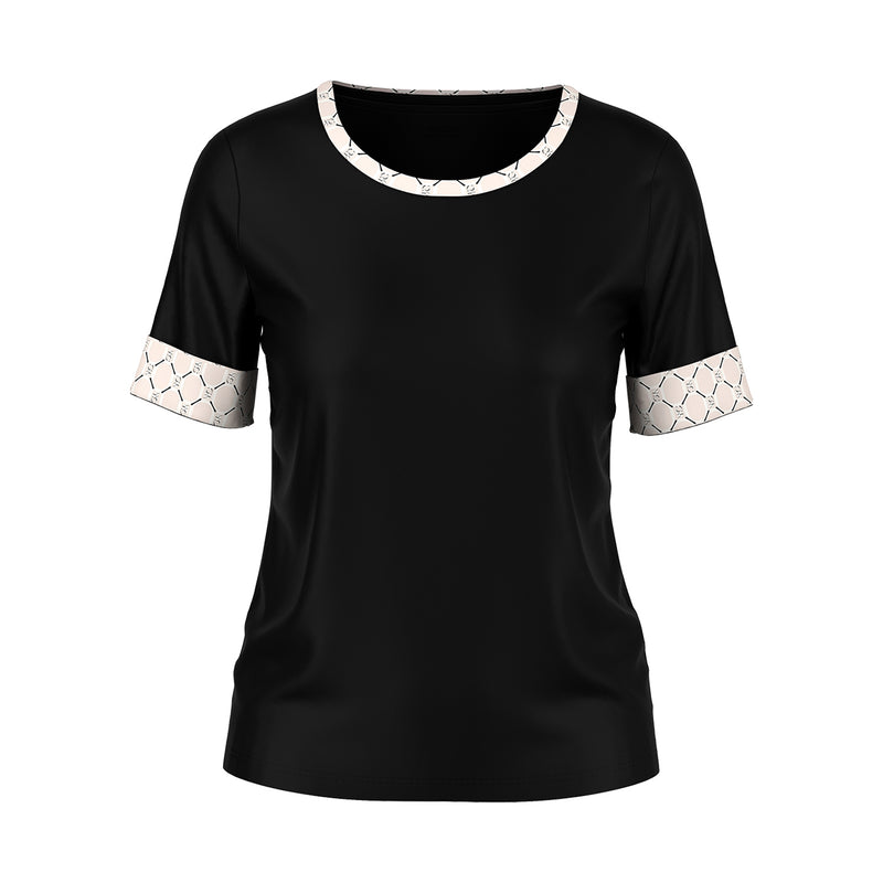 T-Shirt aus Baumwoll-Mix