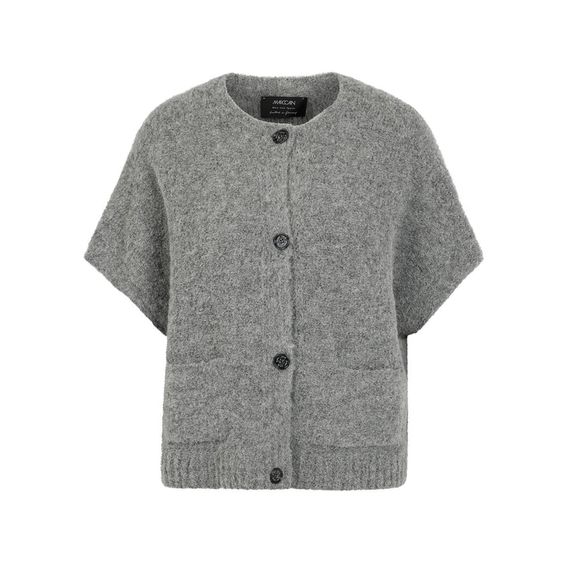 Strickjacke aus Alpaka-Mix