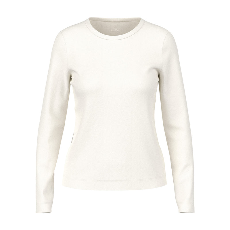 Marc Cain Langarmshirt aus Baumwoll-Mix Damen