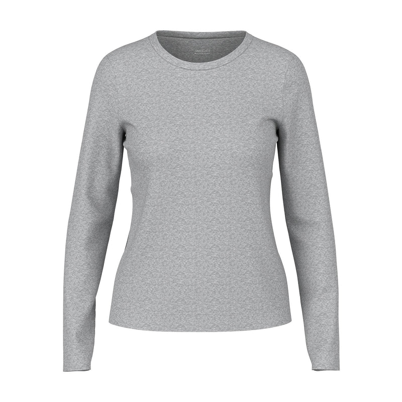 Marc Cain Langarmshirt aus Baumwoll-Mix Damen