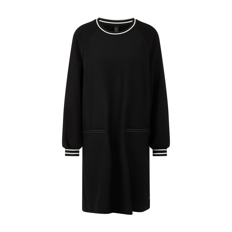 Midikleid aus Viskose-Mix