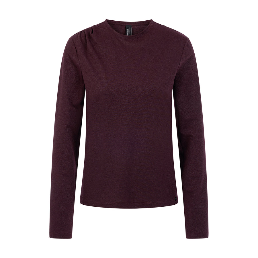 Langarmshirt mit Raffungen