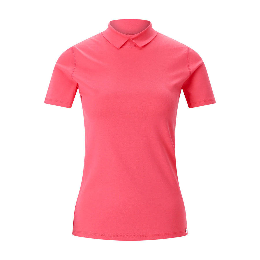 T-Shirt aus Baumwoll-Mix 44 / Pink