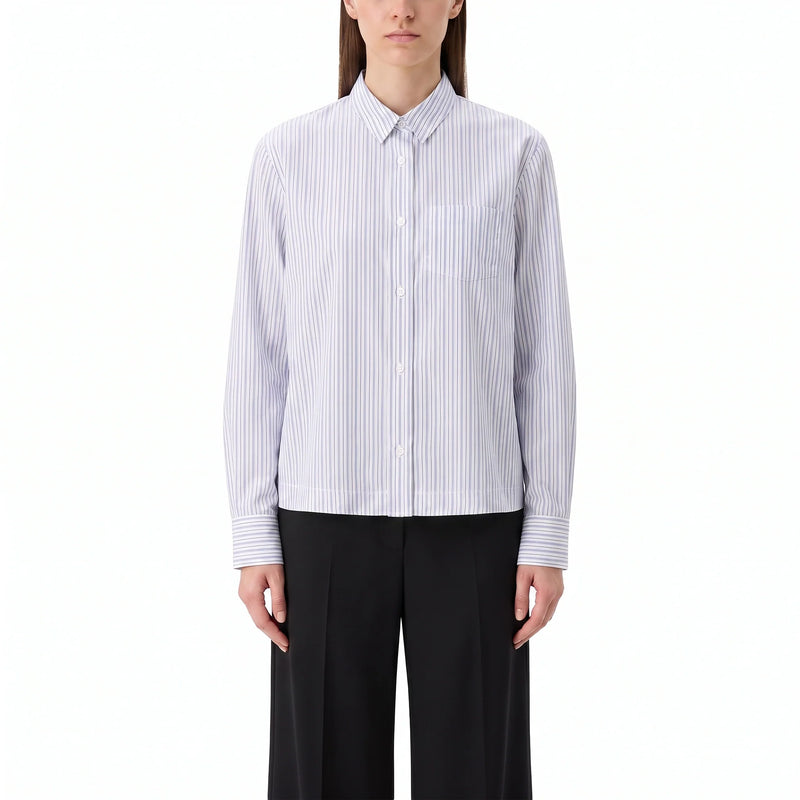 Lis Lareida Hemdbluse aus Baumwolle Damen