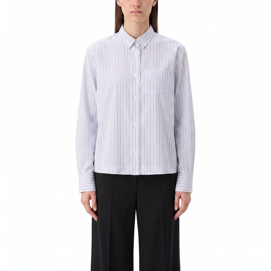 Lis Lareida Hemdbluse aus Baumwolle Damen