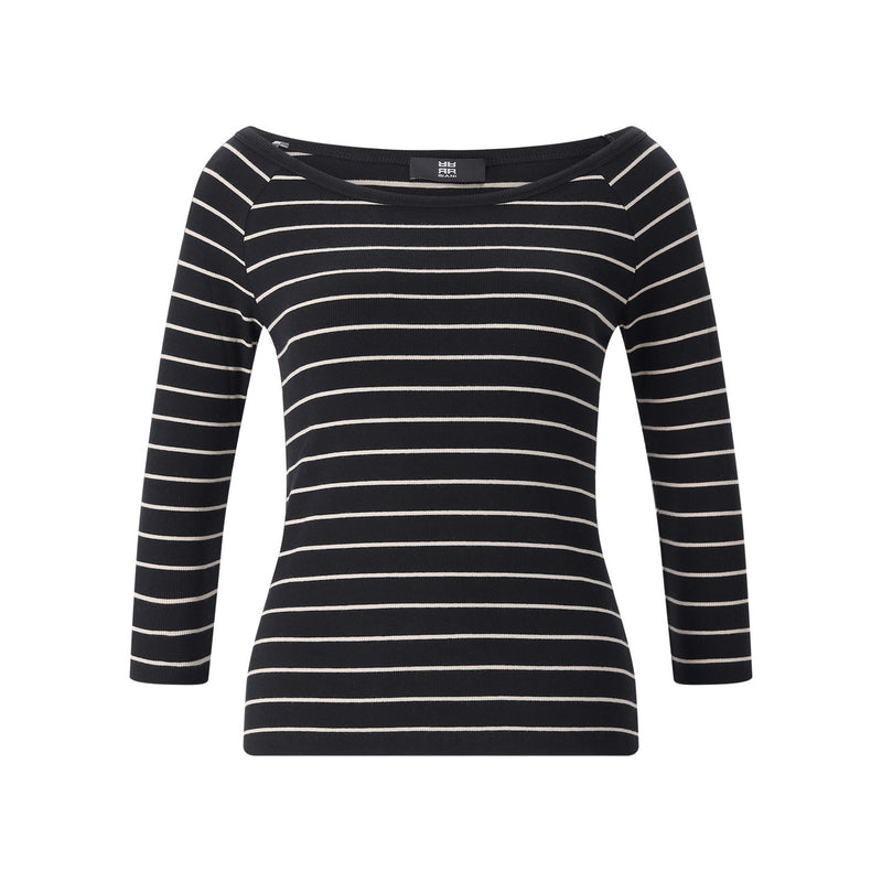 Riani Gestreiftes Langarmshirt Damen