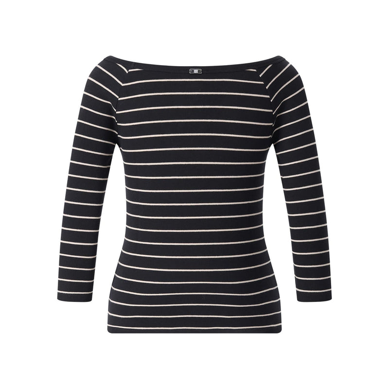 Riani Gestreiftes Langarmshirt Damen