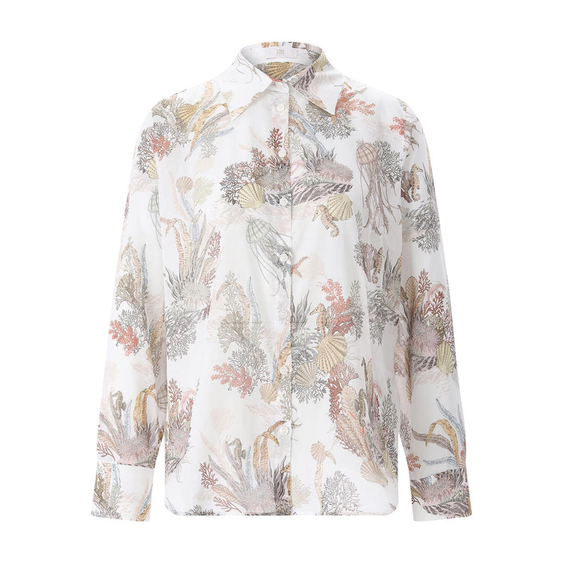 Riani Hemdbluse aus Baumwolle Damen