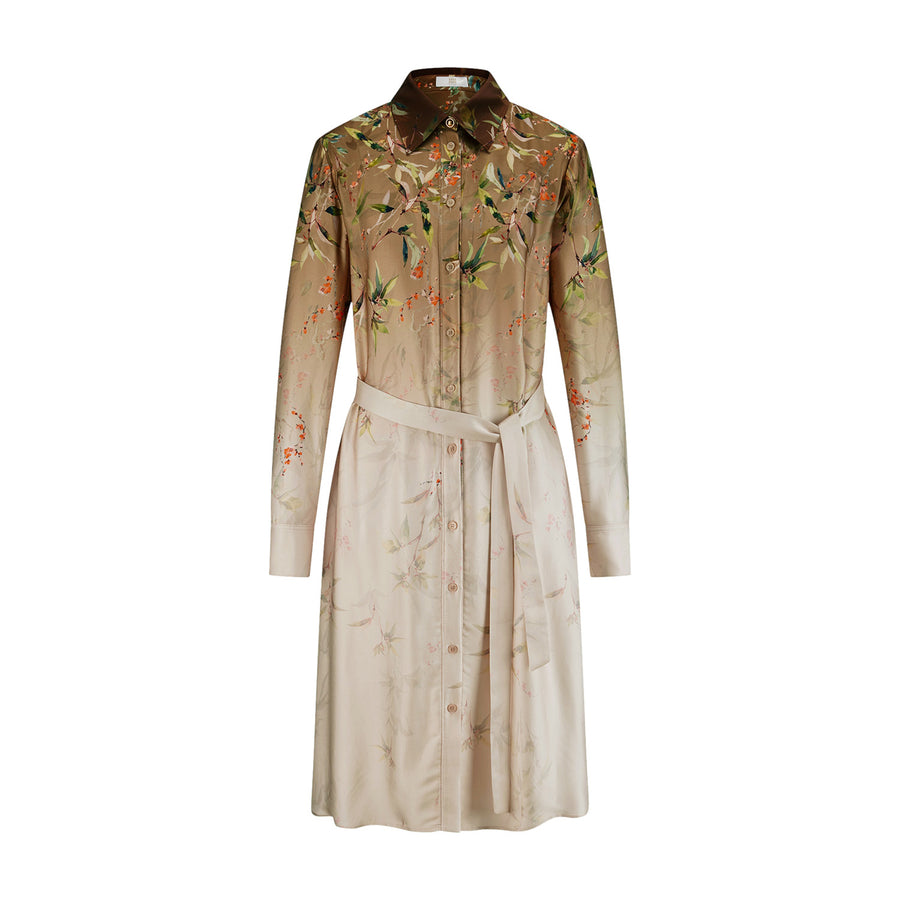 Riani Midikleid aus Viskose Damen