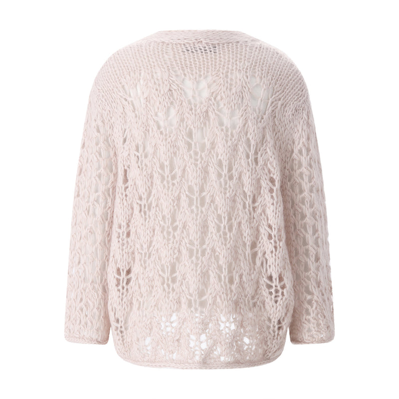 Strickjacke Lille M/L / Rosa