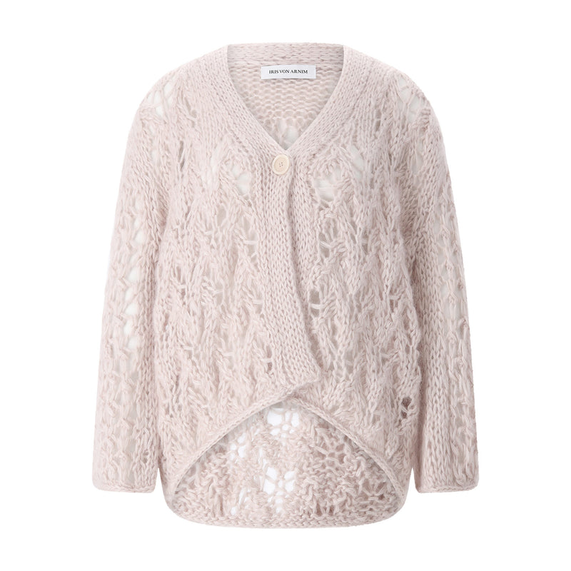Strickjacke Lille M/L / Rosa