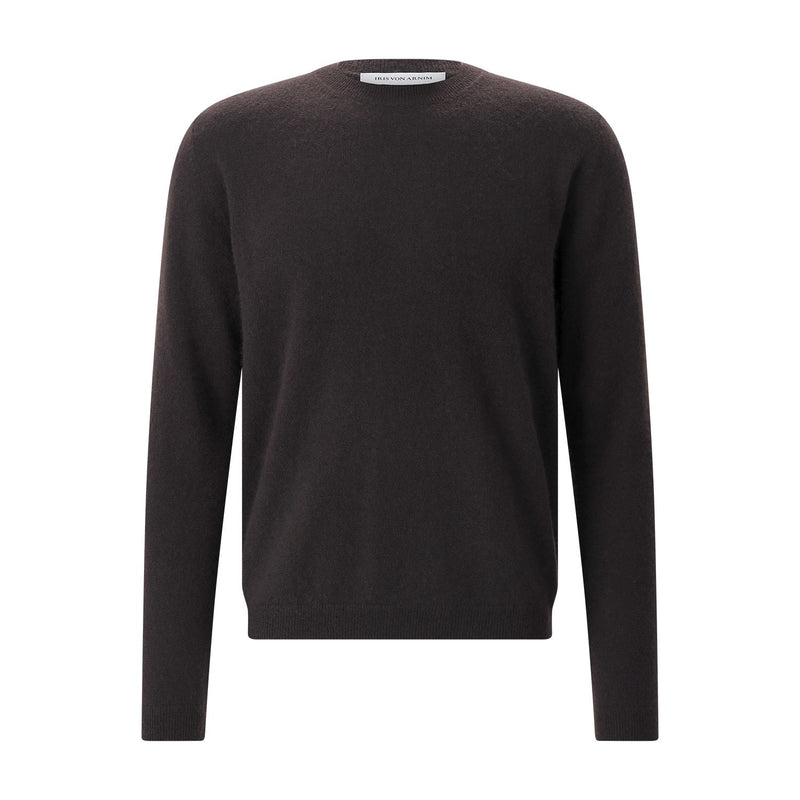 Pullover Amiro aus Kaschmir-Seiden-Mix XXL / Dunkelbraun