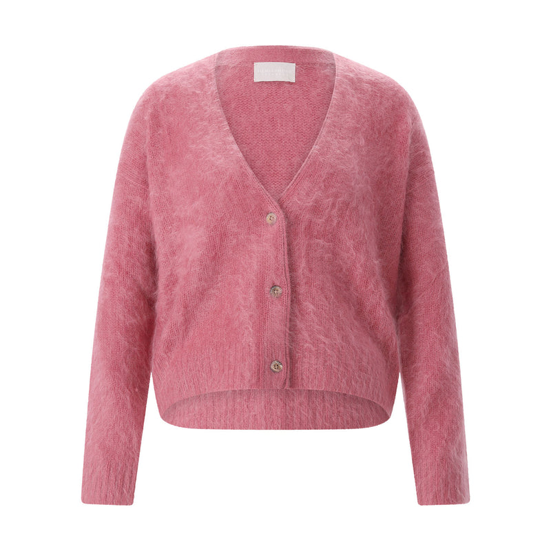 Strickjacke aus Kaschmir 42 / Pink