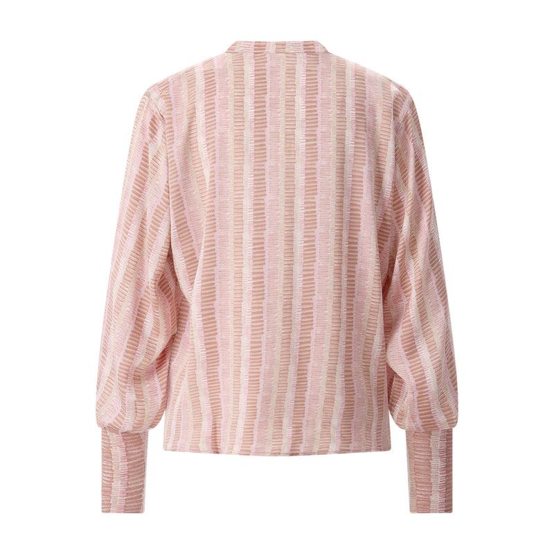 Bluse Faneli aus Seiden-Mix XXL / Rosa