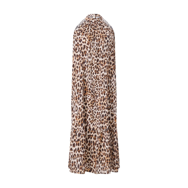Tonno & Panna Maxikleid mit Animalprint Damen