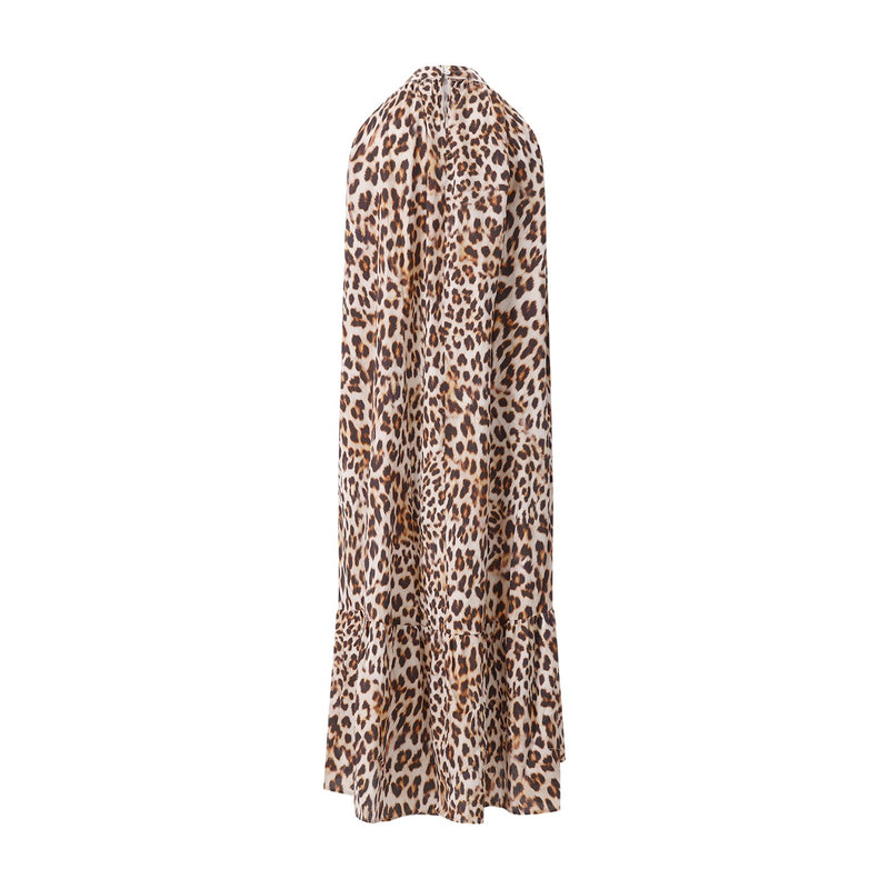 Tonno & Panna Maxikleid mit Animalprint Damen