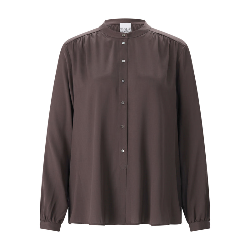 Tonno & Panna Hemdbluse aus Seiden-Mix Damen