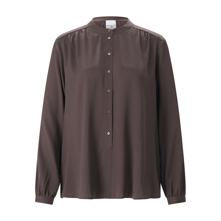 Tonno & Panna Hemdbluse aus Seiden-Mix Damen