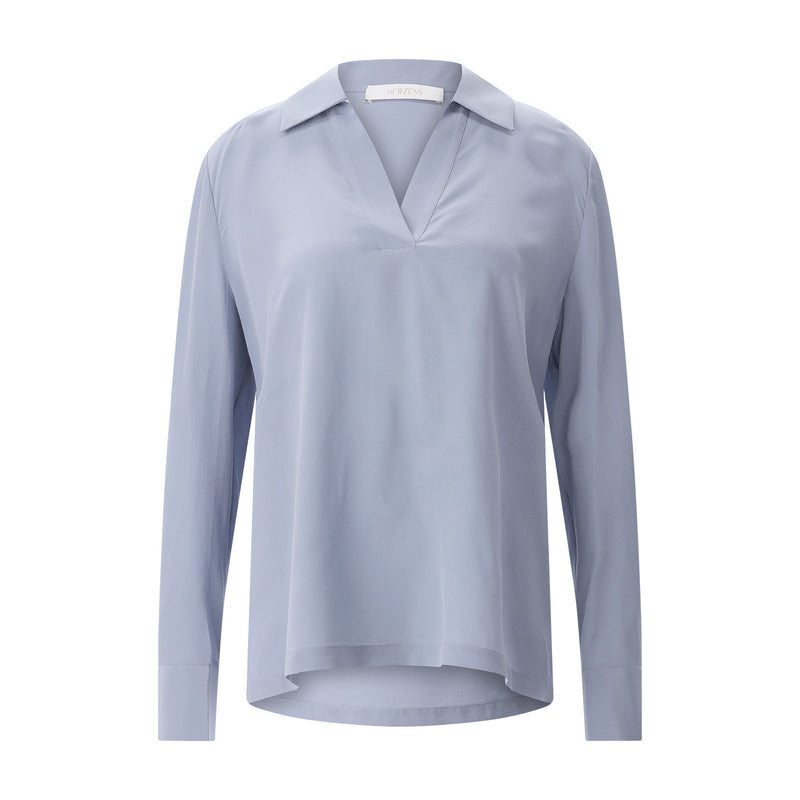 Herzens Bluse aus Seide Damen