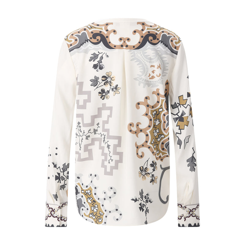 Herzens Bluse aus Seiden-Mix Damen