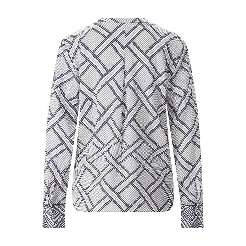 Bluse aus Seiden-Mix