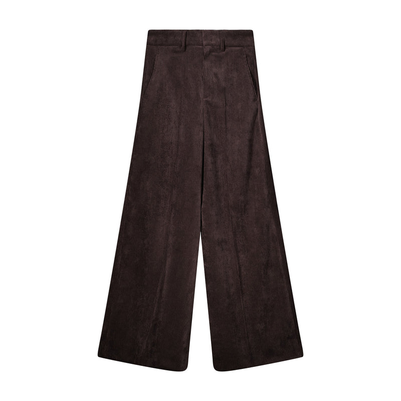 Cordhose Ivon L / Dunkelbraun
