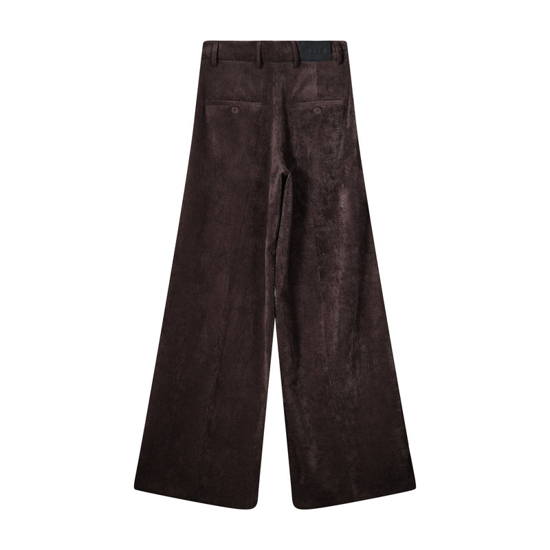 Cordhose Ivon L / Dunkelbraun