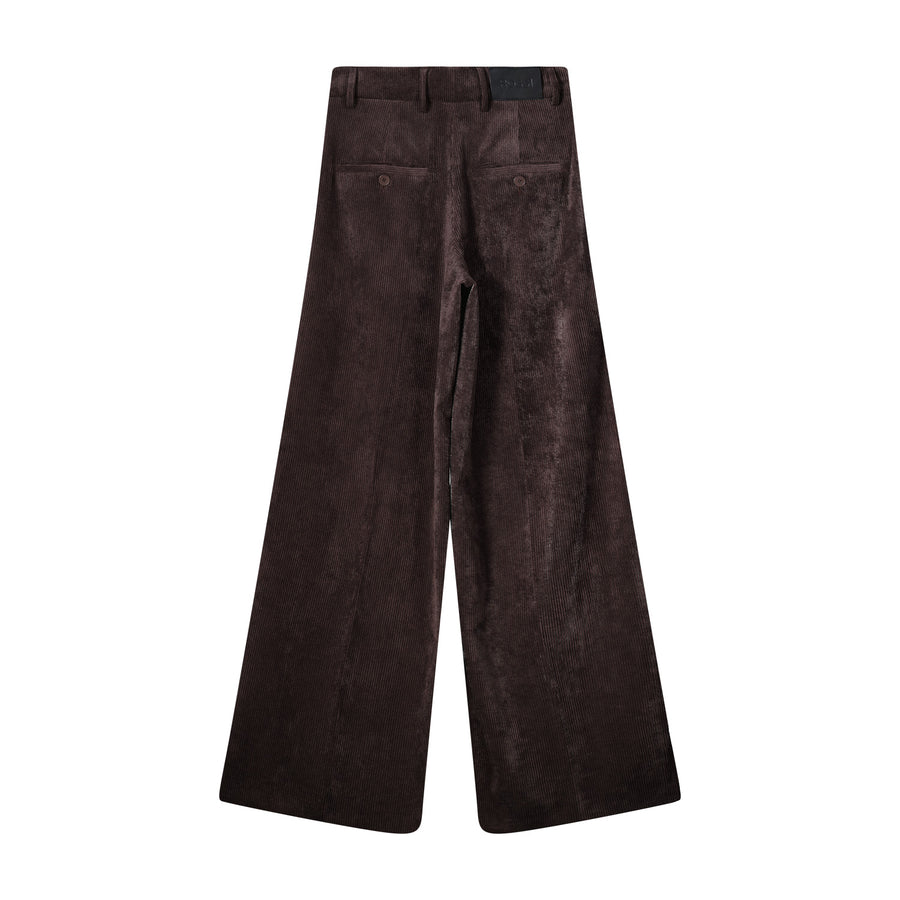 Cordhose Ivon L / Dunkelbraun