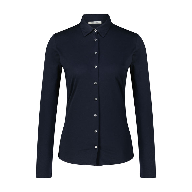 Stefan Brandt Hemdbluse Alma aus Pima-Baumwolle Damen