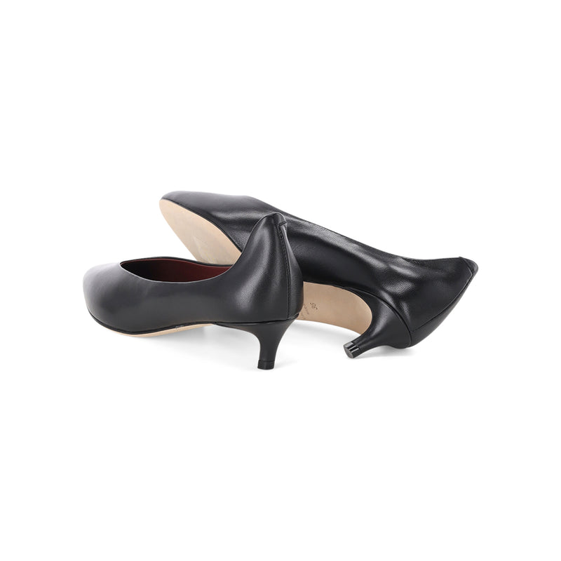Pumps aus Leder 40 / Schwarz
