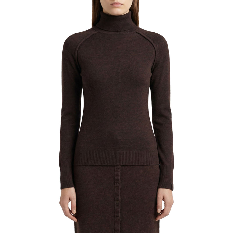 Victoria Beckham Rollkragenpullover aus Merinowolle Damen