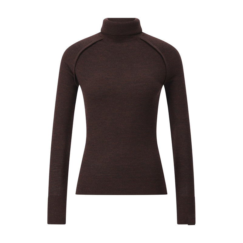 Victoria Beckham Rollkragenpullover aus Merinowolle Damen