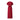 Midikleid aus Satin 42 / Rot