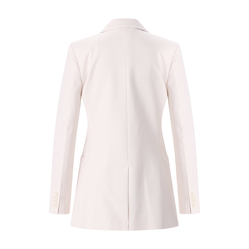 Blazer aus Woll-Mix 42 / Rosa