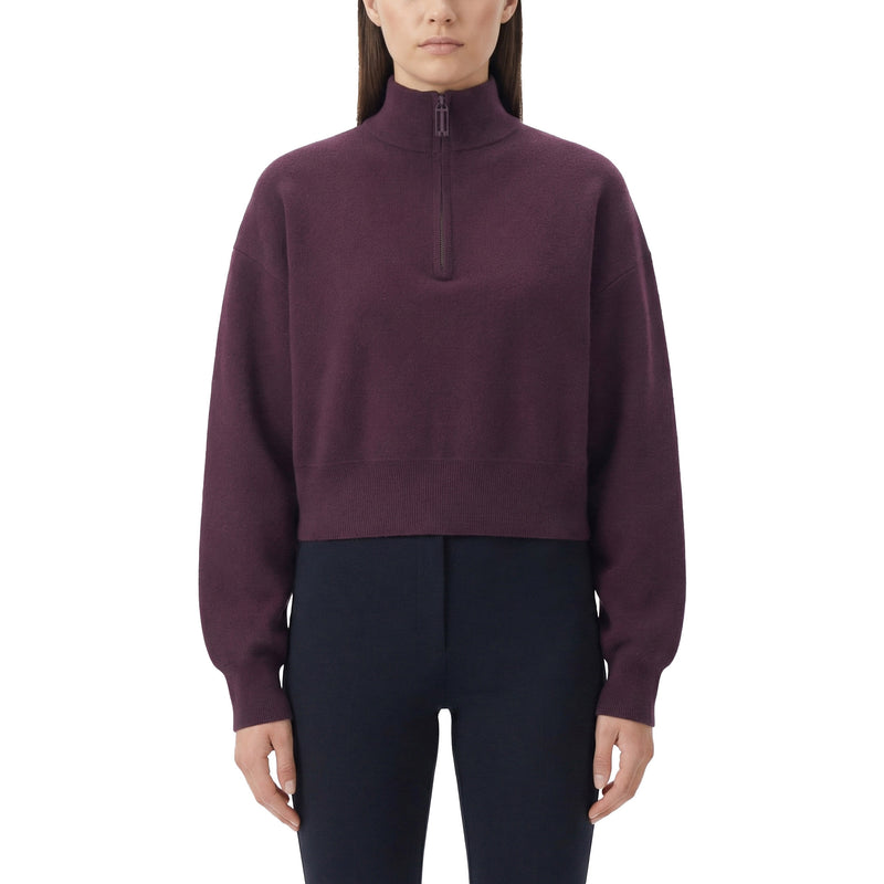 Victoria Beckham Cropped Zip-Pullover Damen